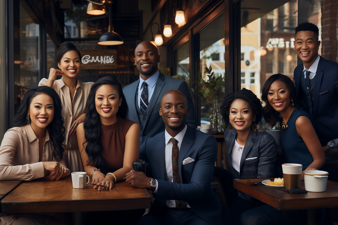 Group of Business Owners with Diverse Backgrounds