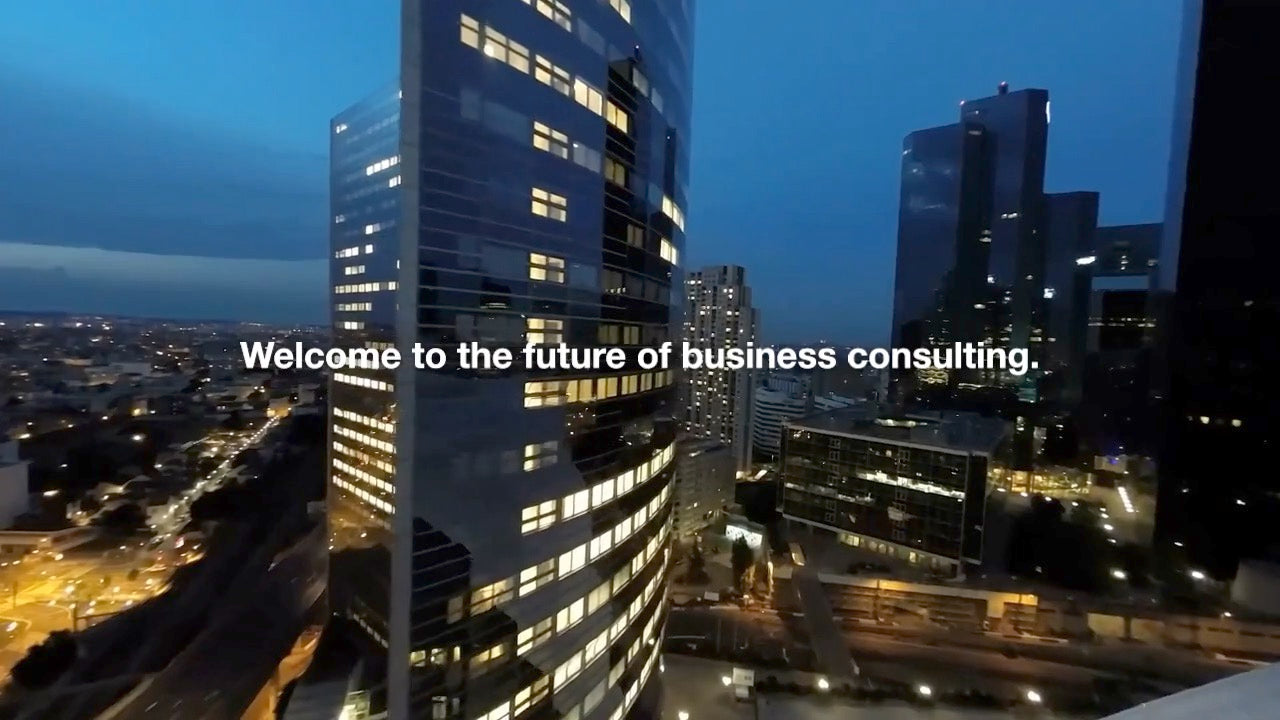 Load video: Video about the future of business consulting with Robin Lee Innovations